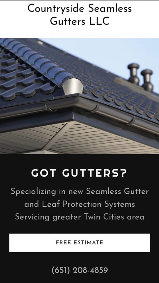 Countryside Seamless Gutters | Hugo MN