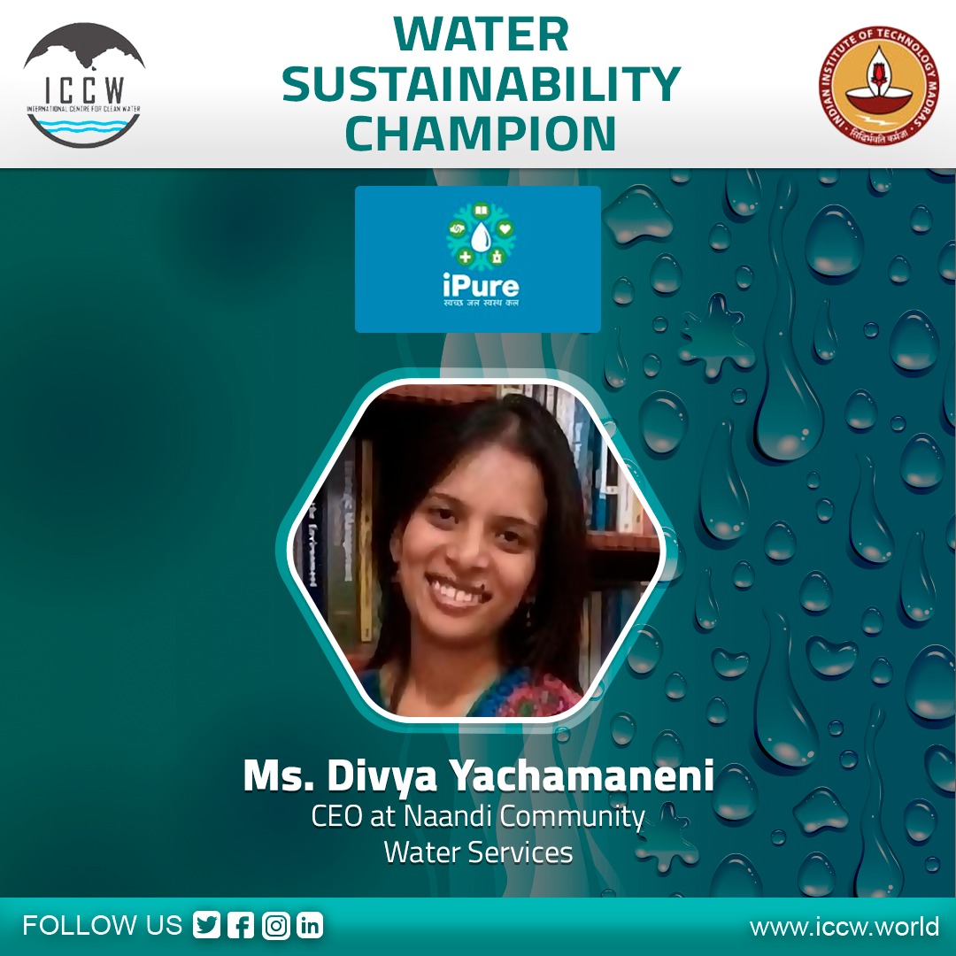 Ms. Divya... - International Centre for Clean Water
