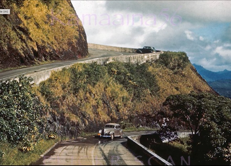 Where to access Old Pali Road besides the lookout?