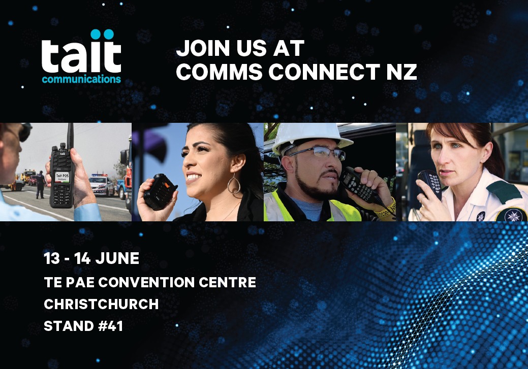 If you are attending the New Zealand... - Tait Communications | Facebook