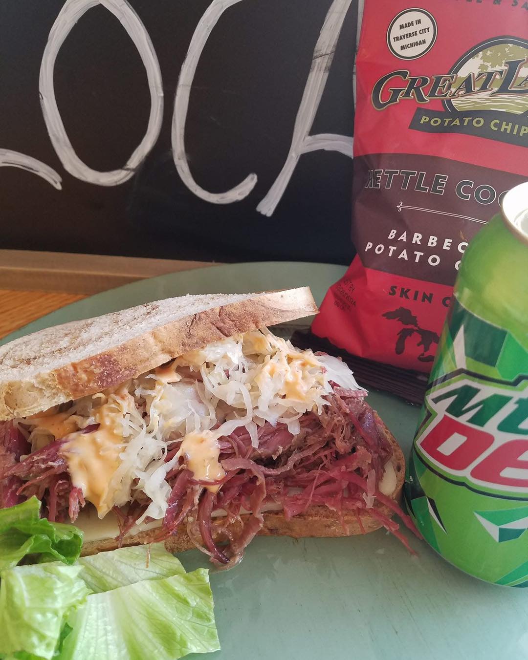 The Meat - ️Sandwich meal deal-any sandwich or wrap with chips and a ...