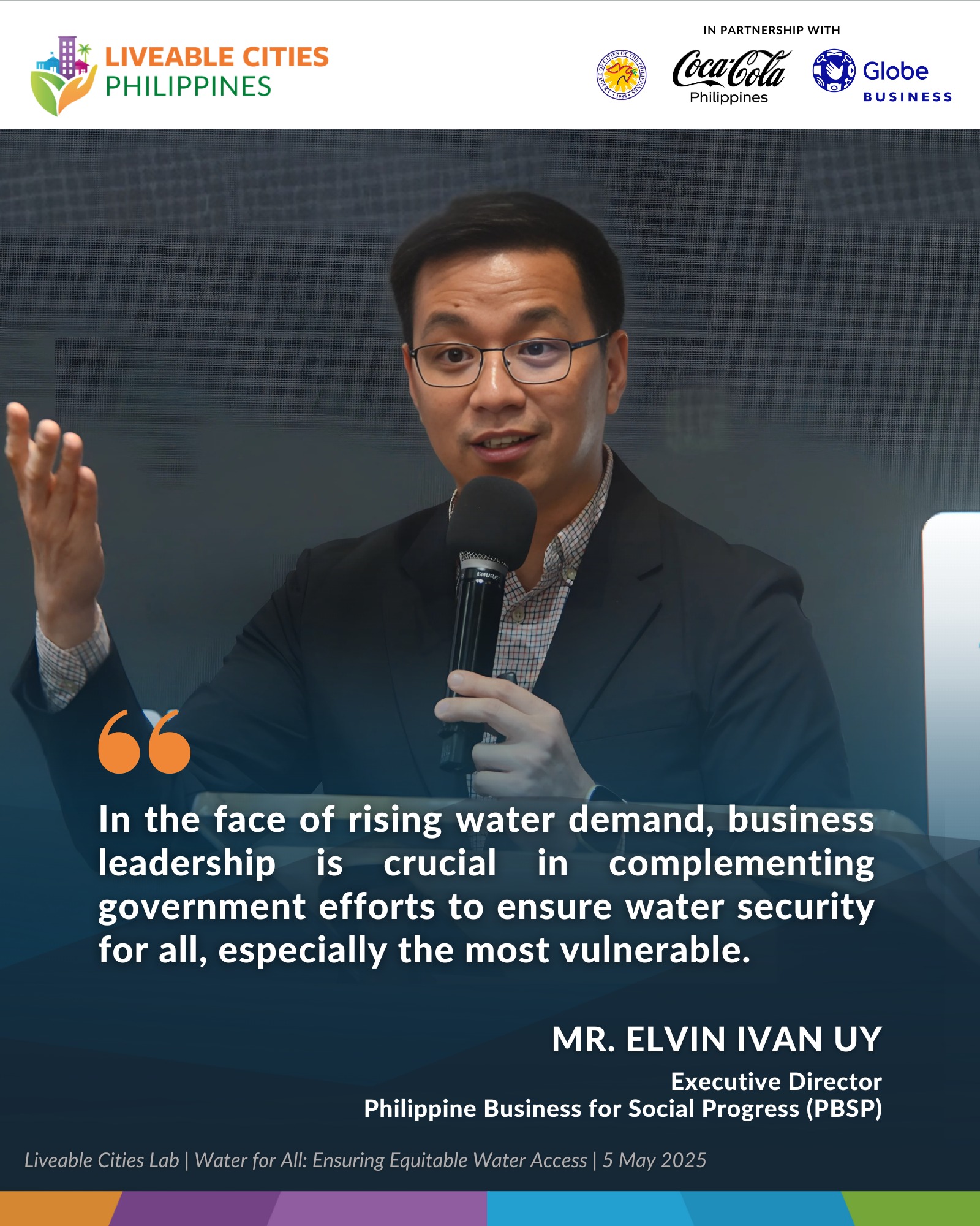 Liveable - Mr. Elvin Ivan Uy, Executive Director of the Philippine ...
