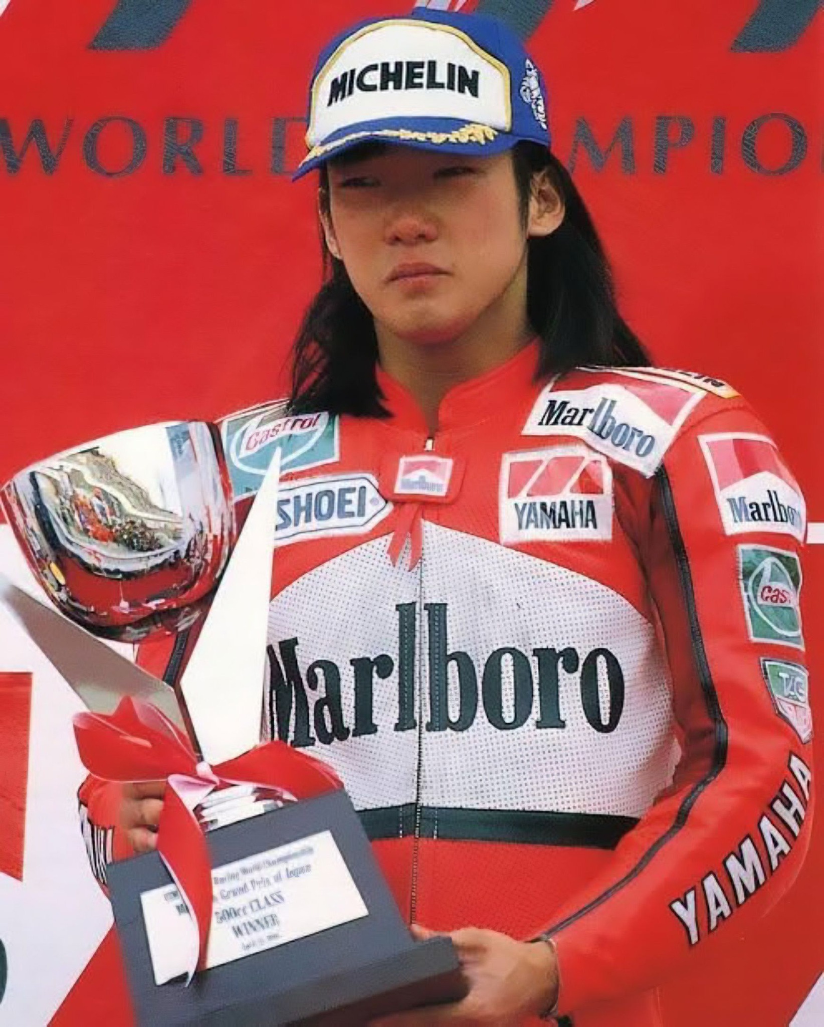 YAMAHA YZR500 OWJ1 1996 The late Norick Abe Marlboro Yamaha Team