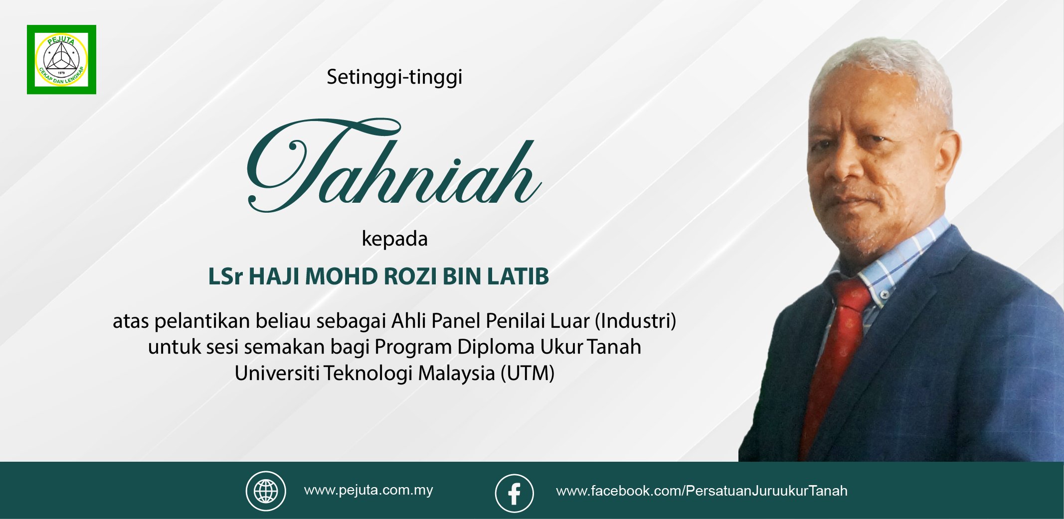 Per... - PEJUTA - Persatuan Juruukur Tanah Bertauliah Malaysia | Facebook