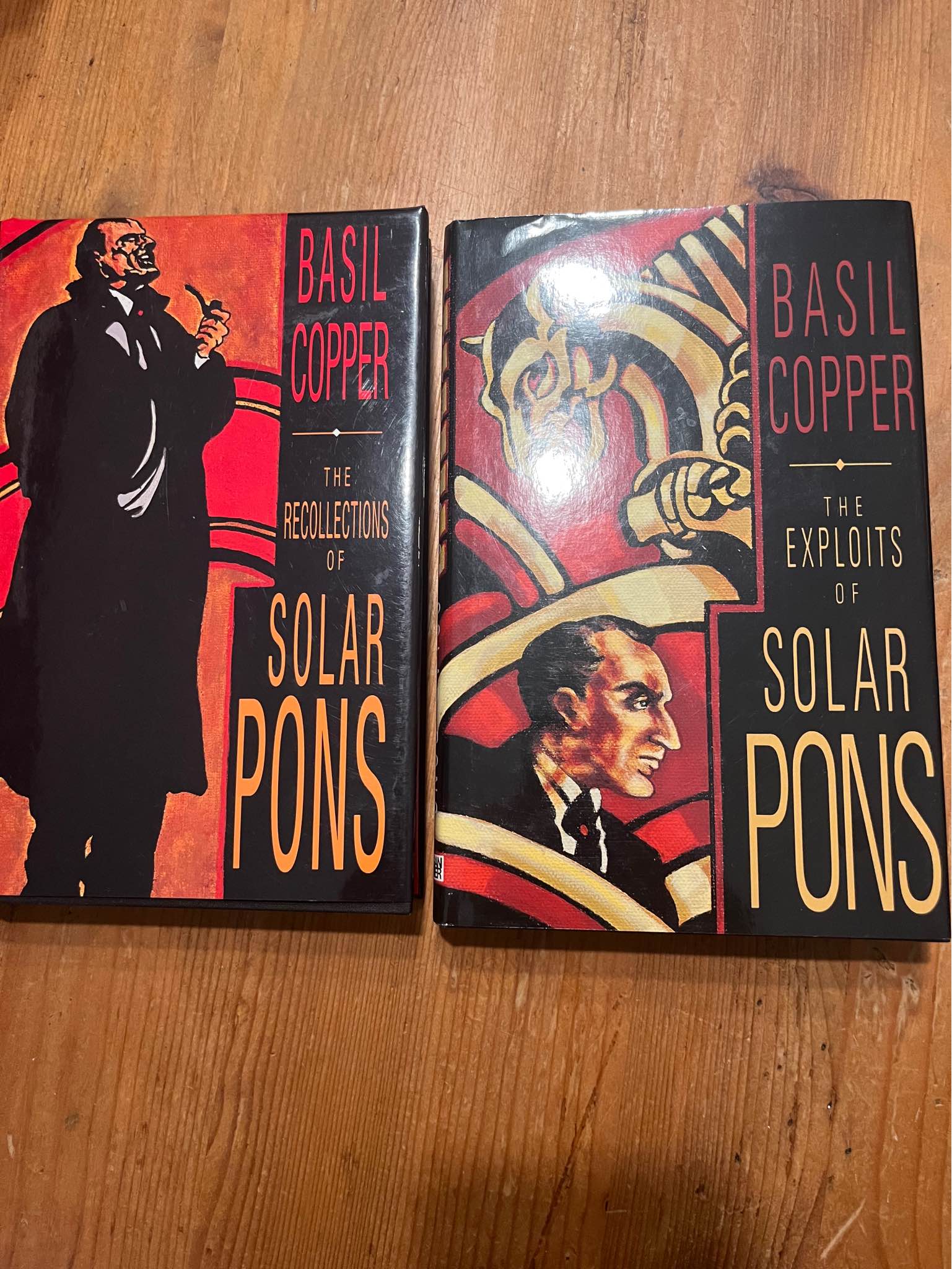 Fedogan and Bremer Collectors | Two Basil Copper Solar Pons books ...