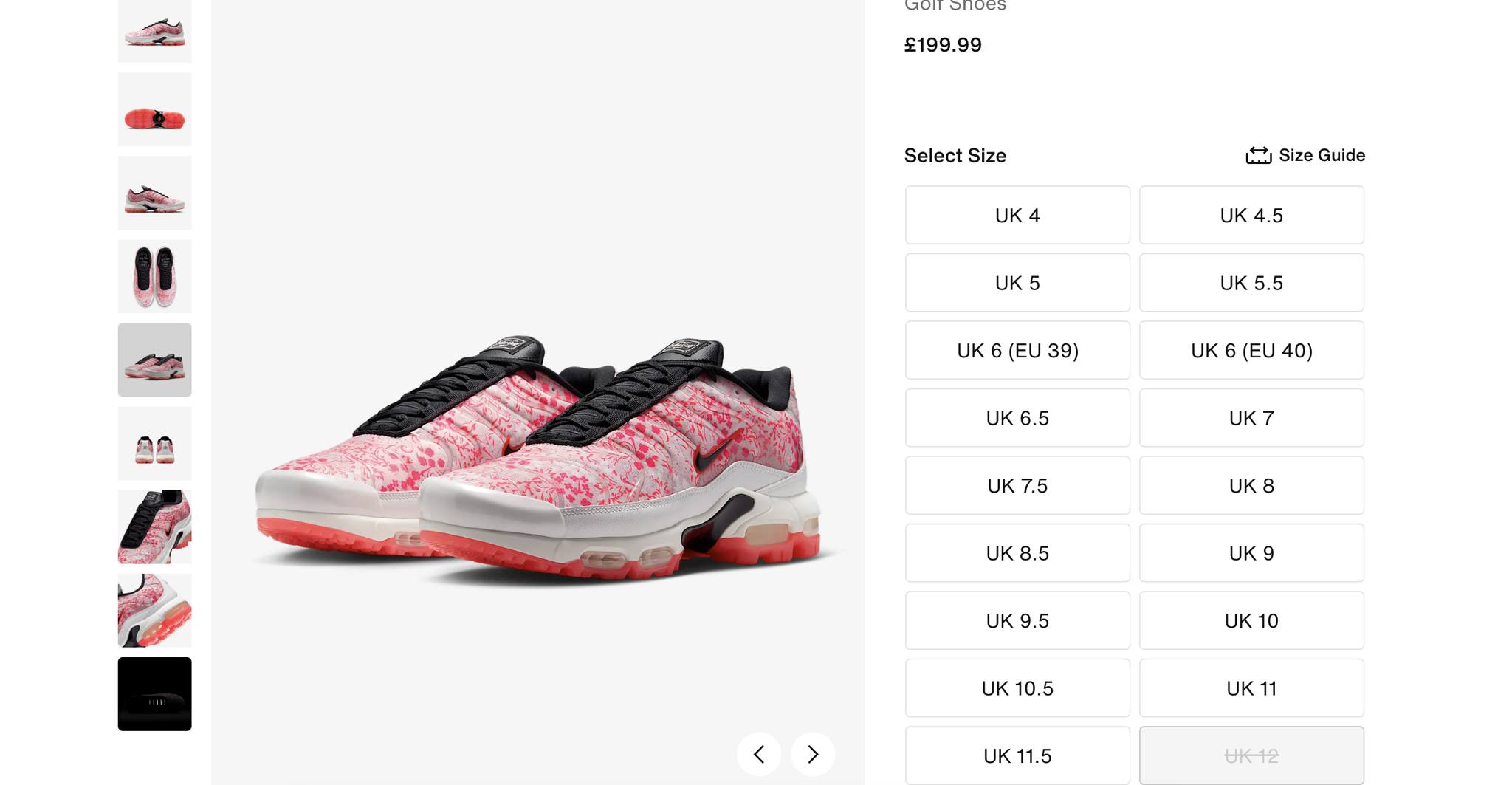The Nike TN Air Max Plus Golf Augusta Azaleas is LIVE & SELLING