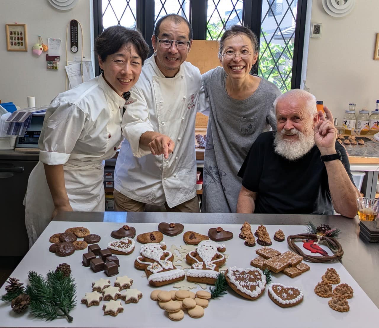 🎅🎄ドイツ菓子マイスター4人でのクリスマス菓子をみっちり作り込む