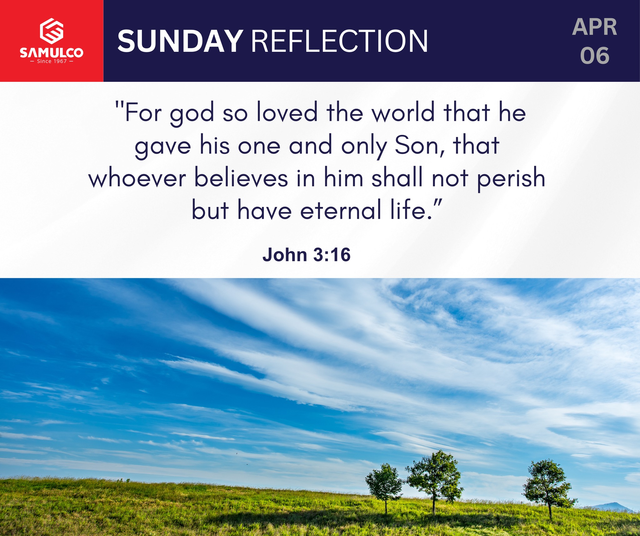 Samulco - This Sunday, we are reminded of the greatest expression of ...