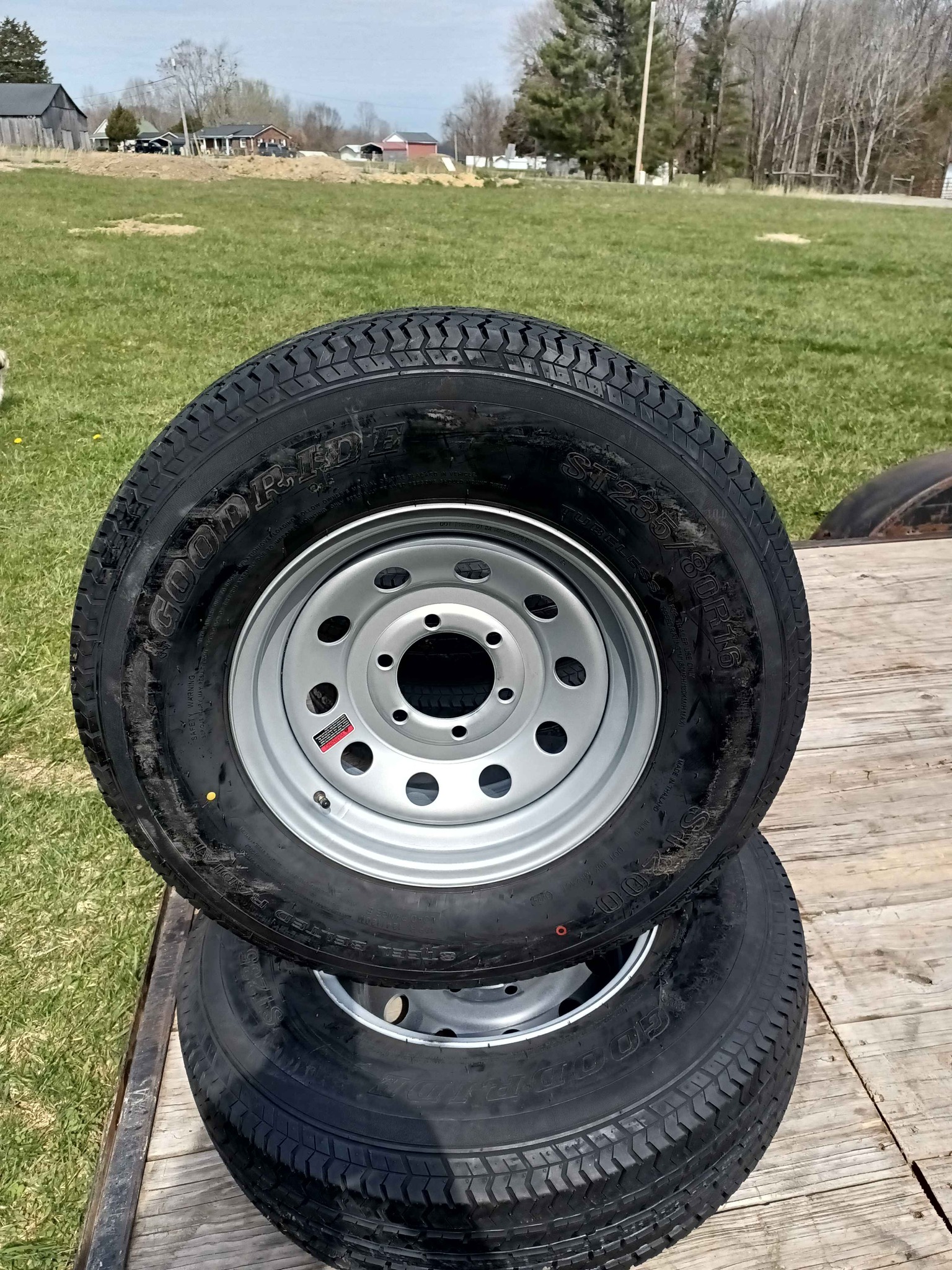 2025 Tire and wheel 225 75 r15 6 lug - Car Wheels, Tires & Parts ...