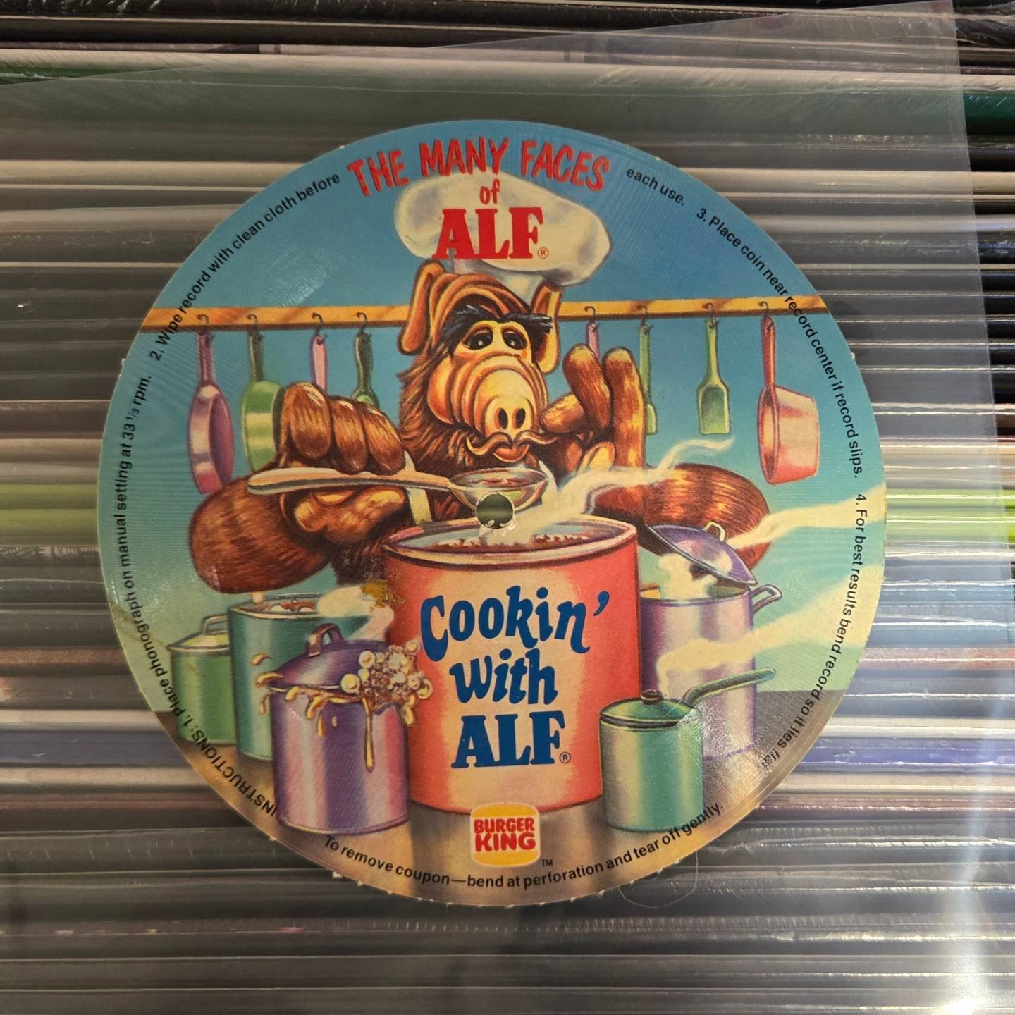 Back in 1988, Burger King gave out a set of ALF records