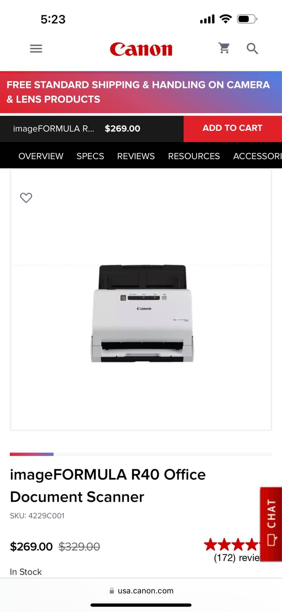 Canon Imageformula R40 - Printers, Copiers & Fax Machines - New York ...