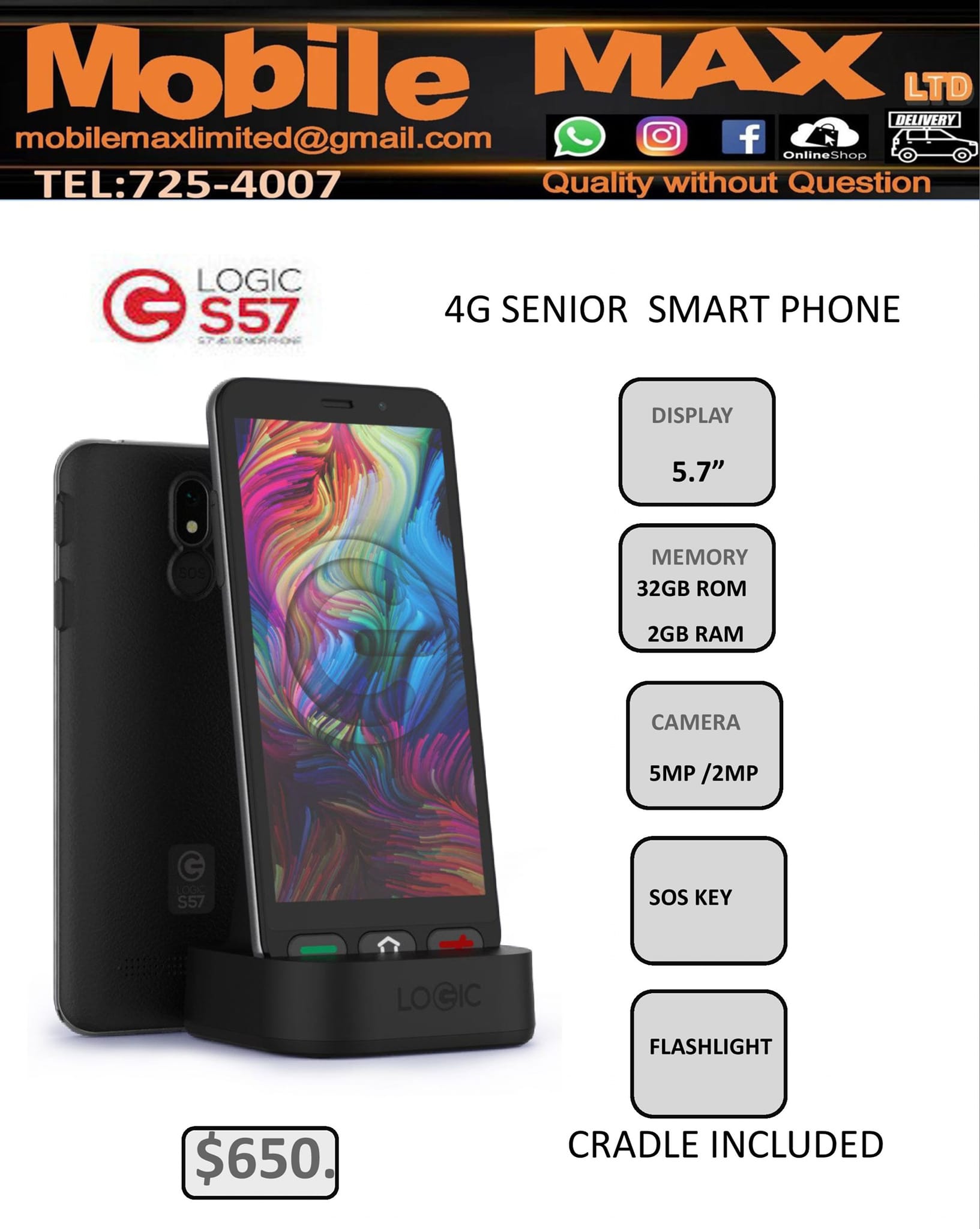 Mobile Max Ltd | San Juan