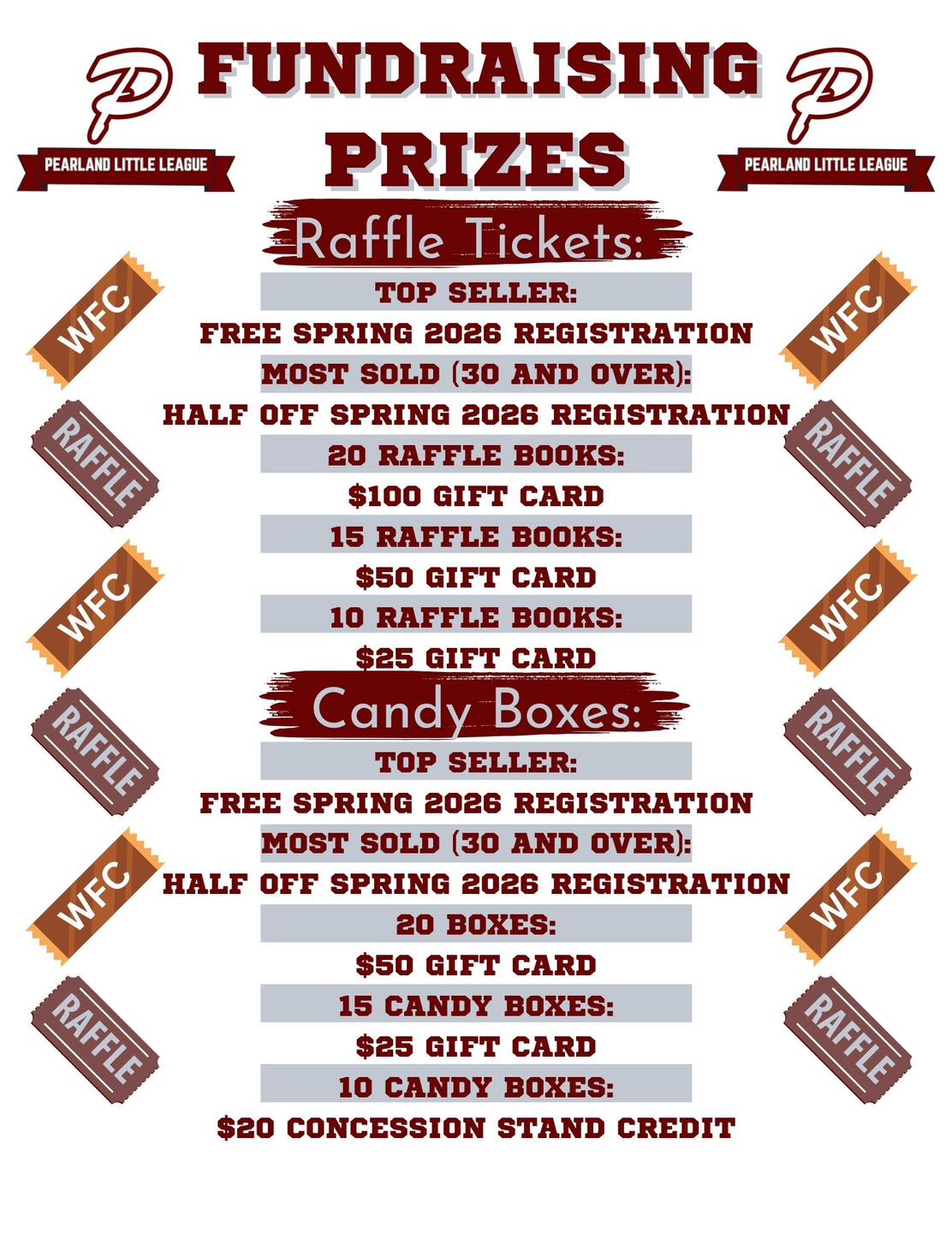 Pearland - 🎉 Candy & Raffle Ticket Pick-Up! 🍬🎟️ We’re excited to ...