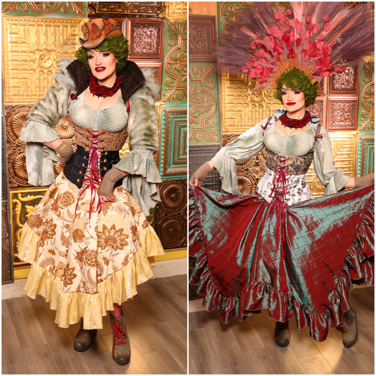 12 days of christmas fancy dress Day 10 our Damsel 