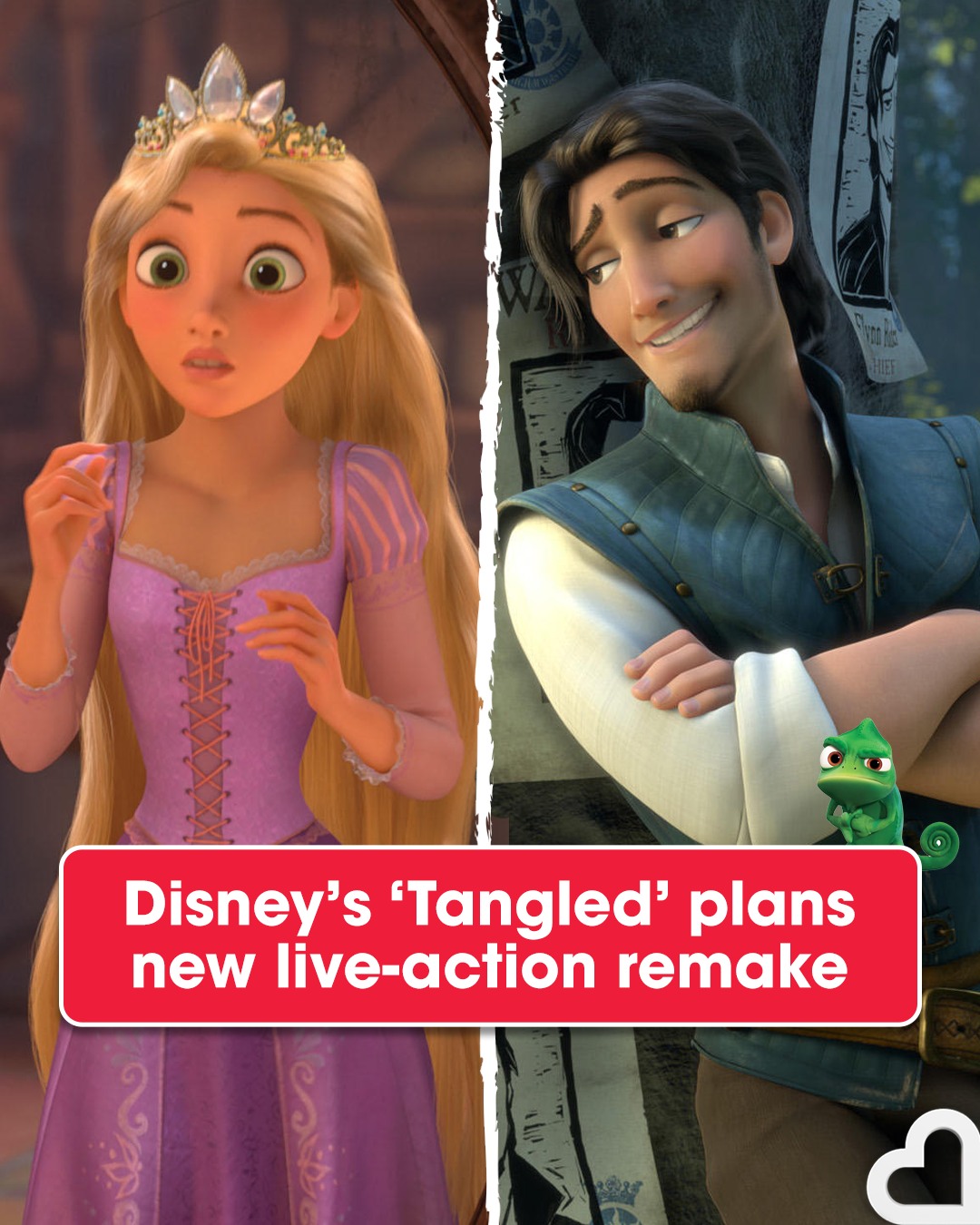 Heart - Get excited Disney fans, because Tangled is getting the live ...