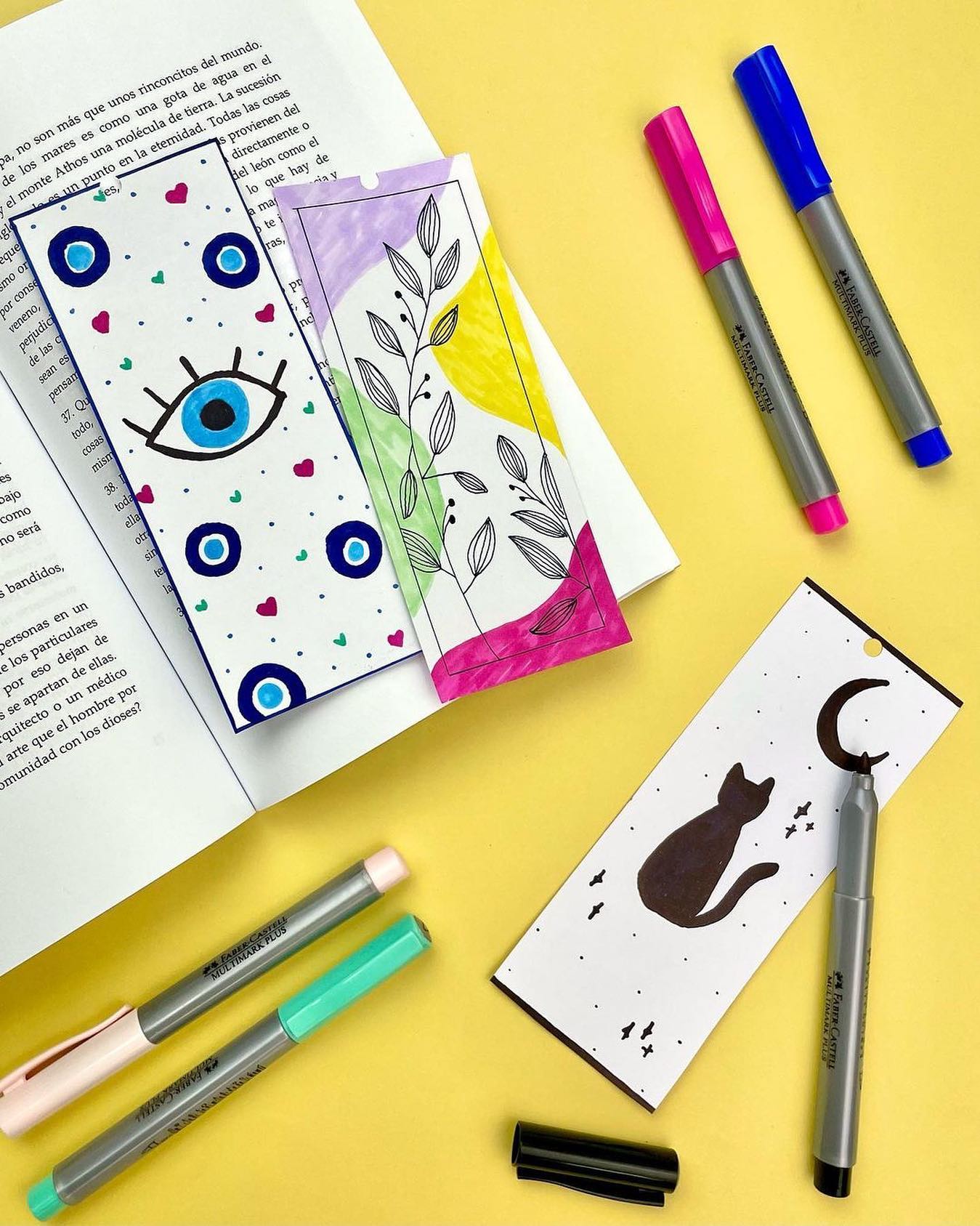 Markers by Faber-Castell - ¿Estás leyendo tu libro fav y se te pierde ...