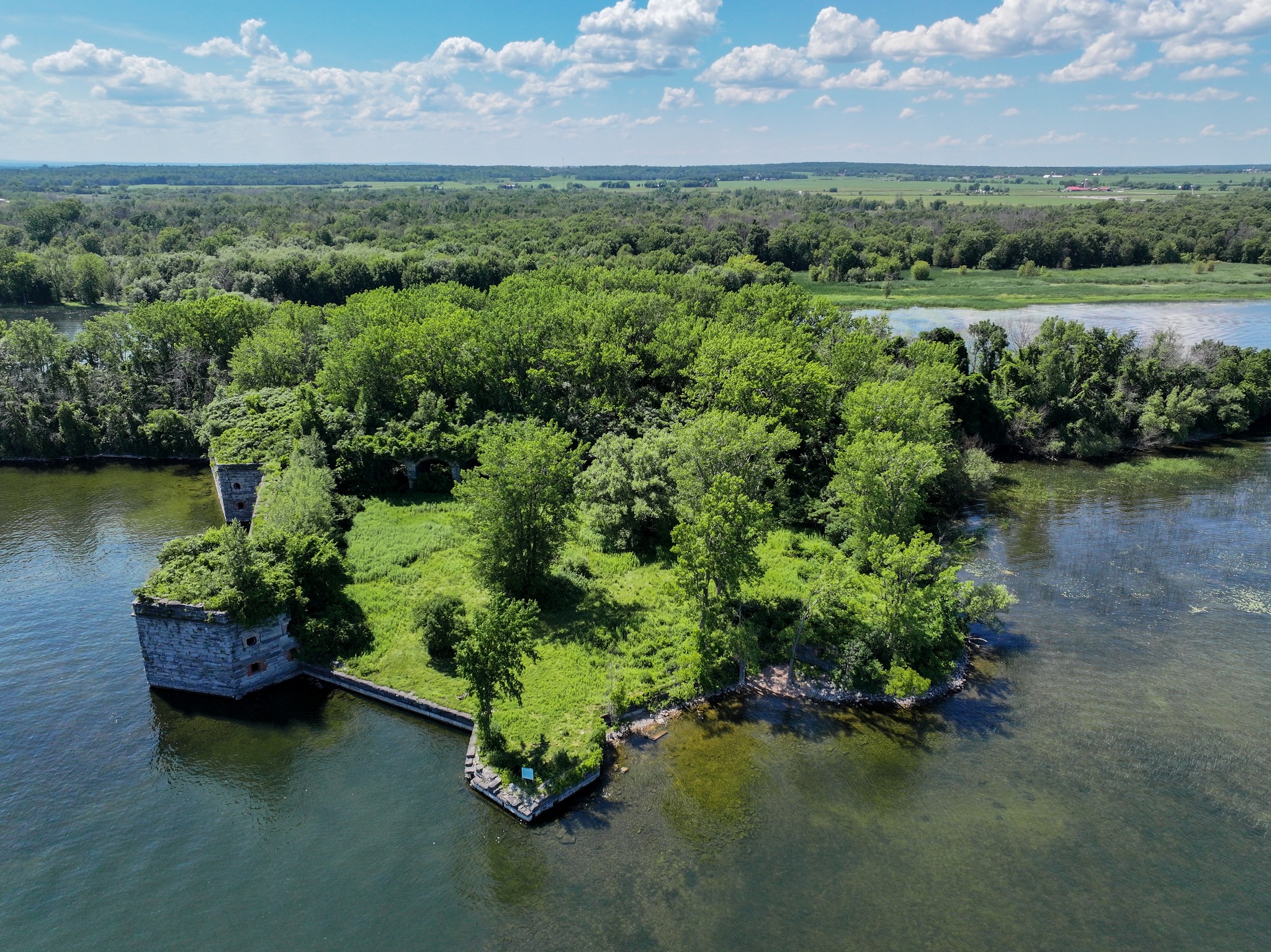 Fort Montgomery - Located in Rouses... - Adirondack Drone | Facebook