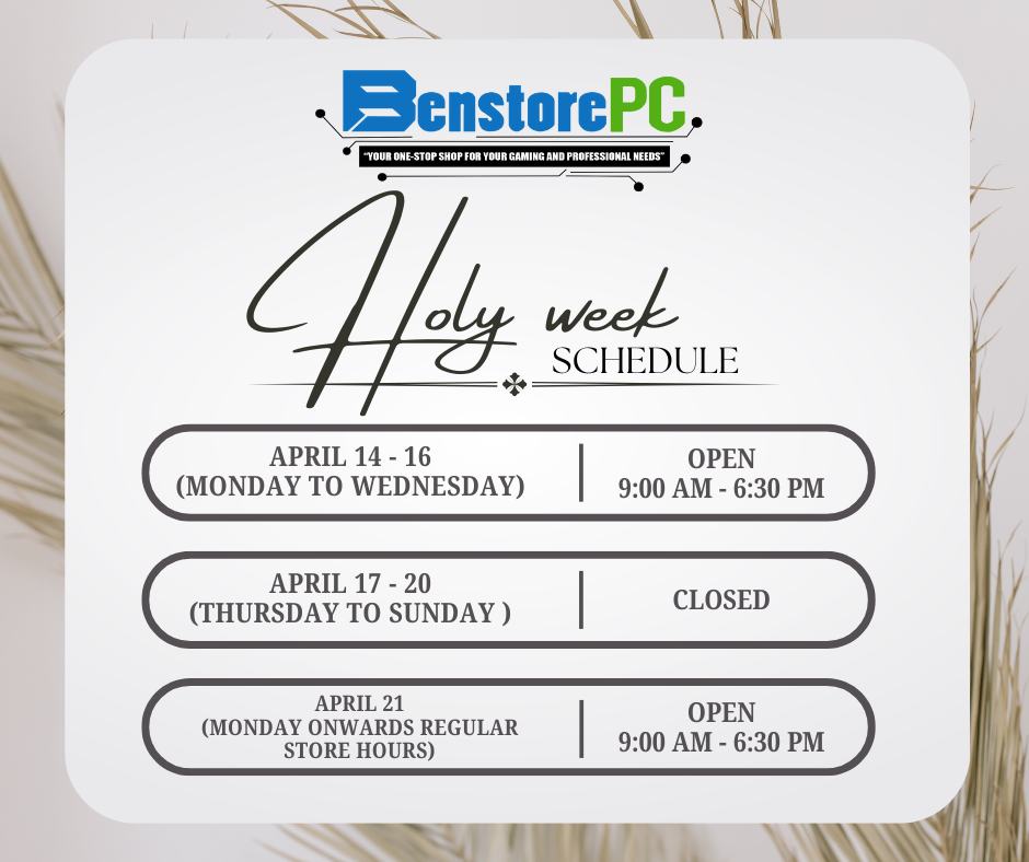 BenStore PC - To Our Valued Customers, In observance of... | Facebook