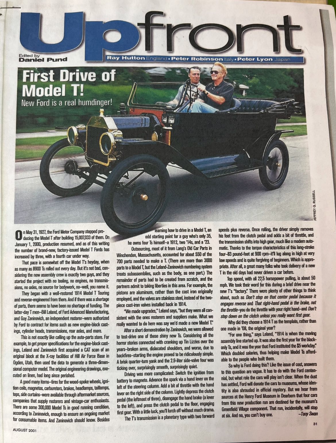 AI automotive art | 2027 Ford Model-T based on the 1927 | Facebook