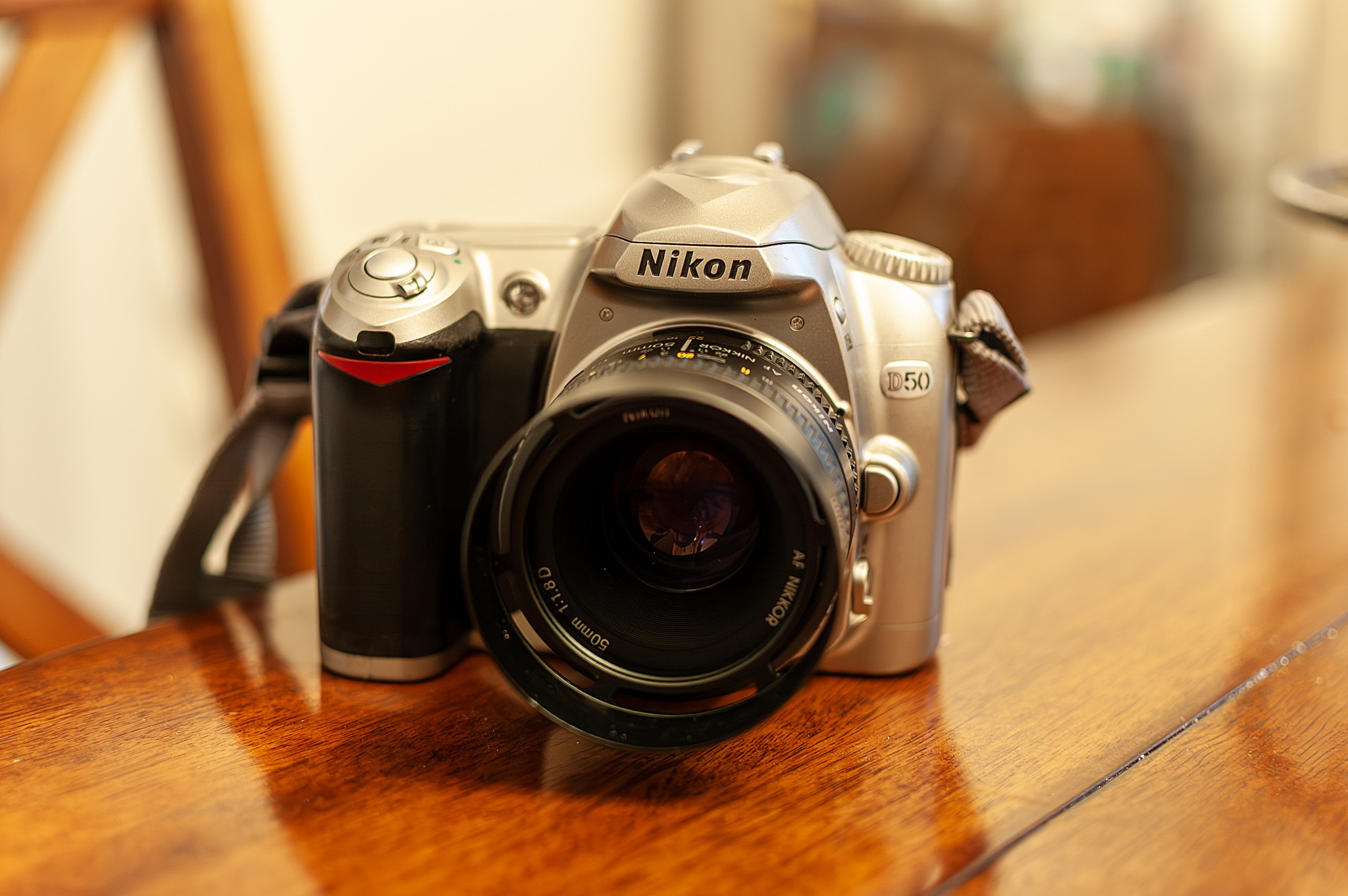 Any tips for using a silver D50 with a D70?