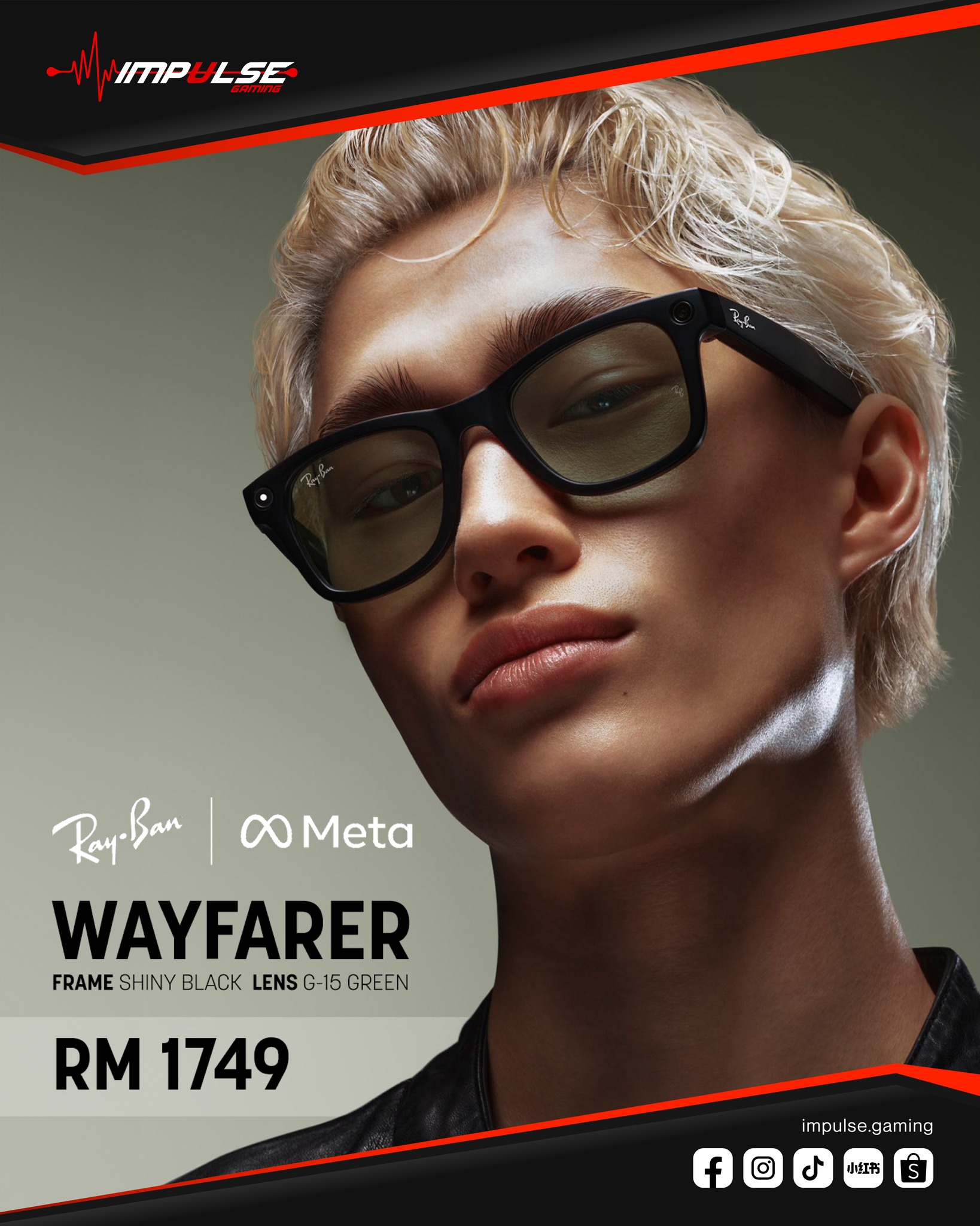 ? Ray-Ban | Meta Wayfarer Smart Glasses . ➡ An icon of style 