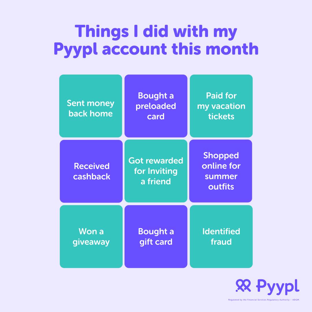 Pyypl - it’s your money | Dubai