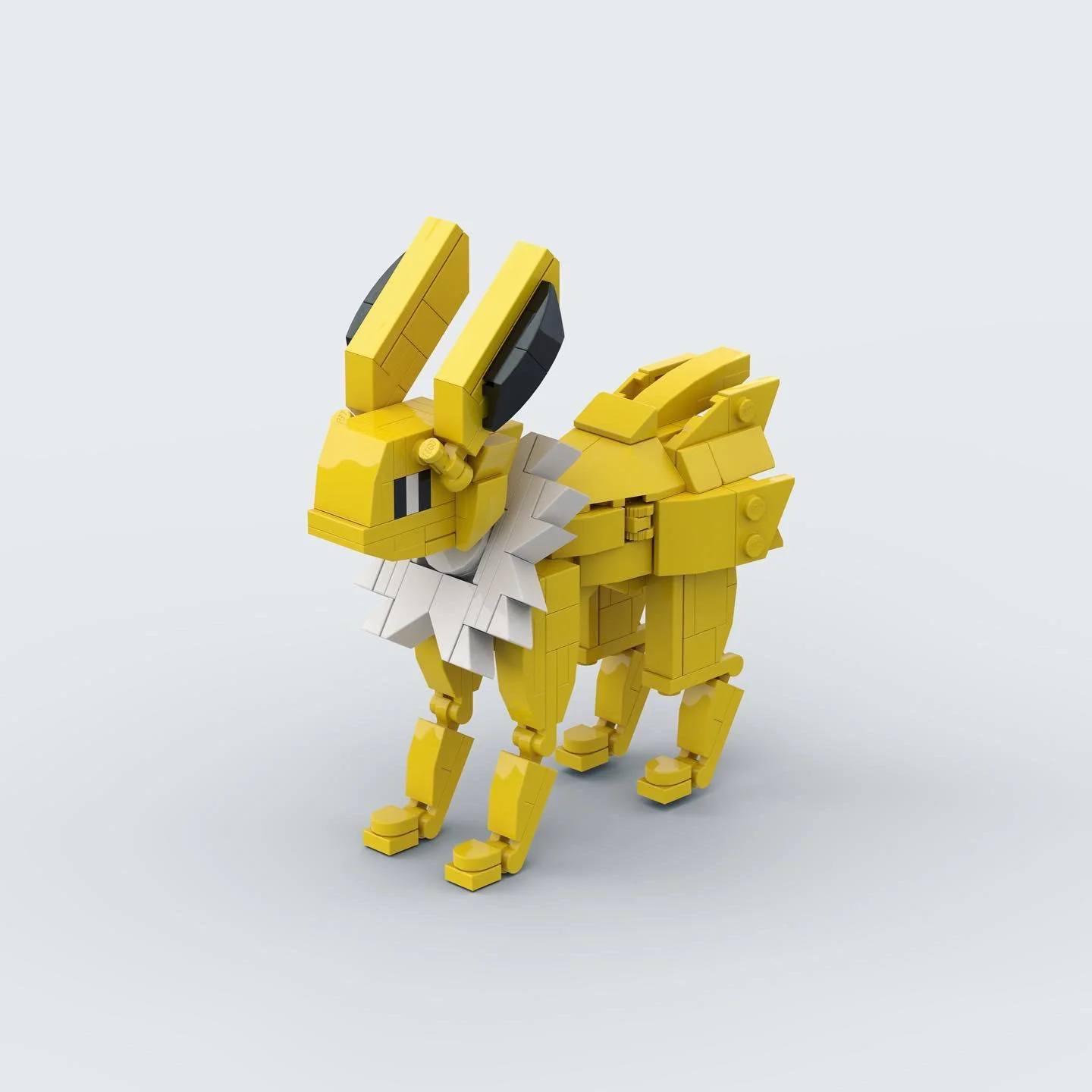 I made all the Eeveelutions out of... - Beyond the Brick