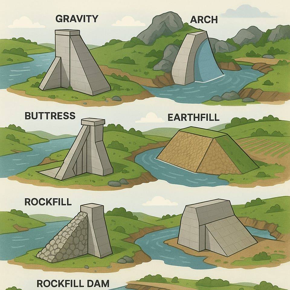 Futuristic - Dams are crucial structures used to control, store, and ...