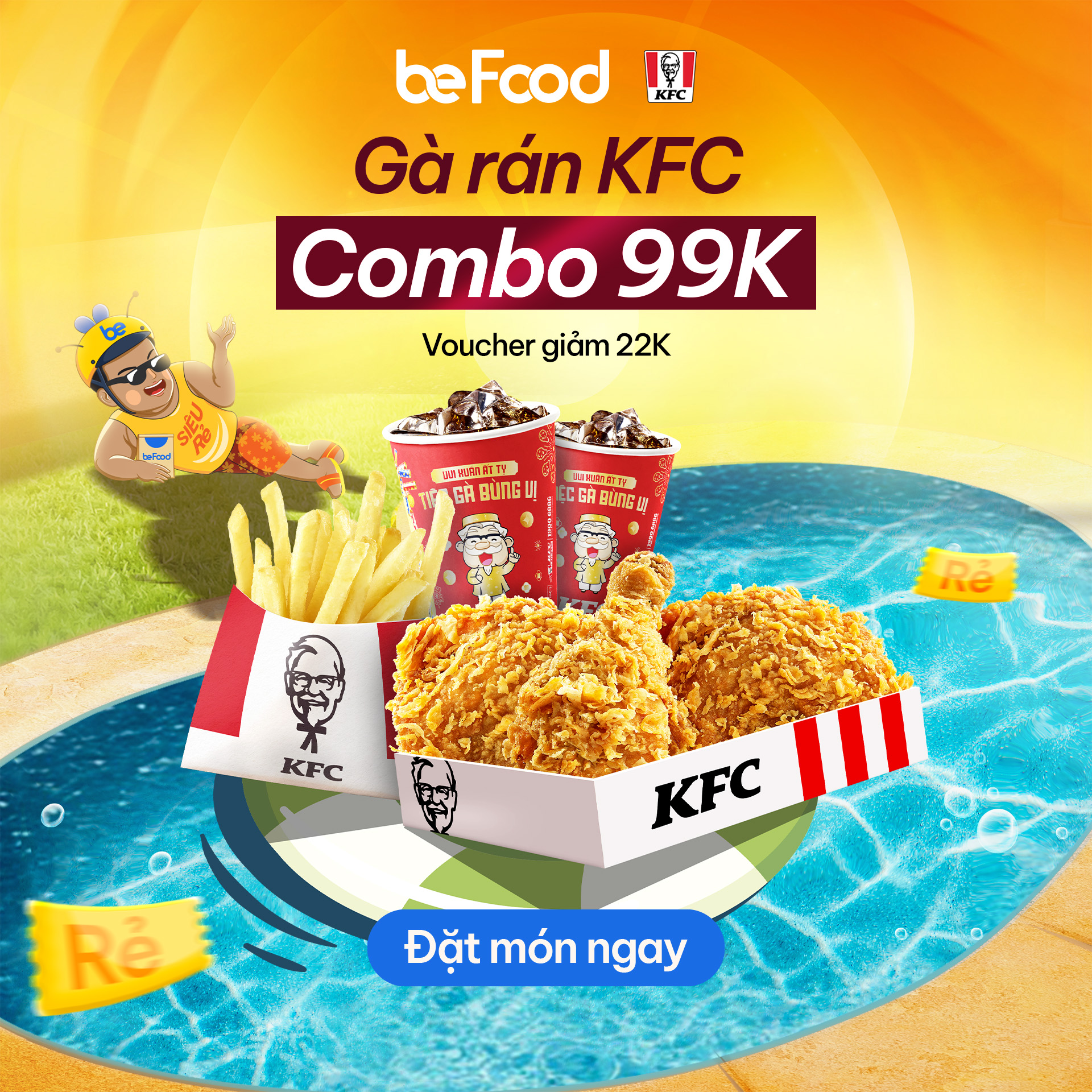 be - Nắng nóng đổ lửa, đặt beFood siêu nhiều món cứu đói cấp tốc! 🥗 🔥 ...
