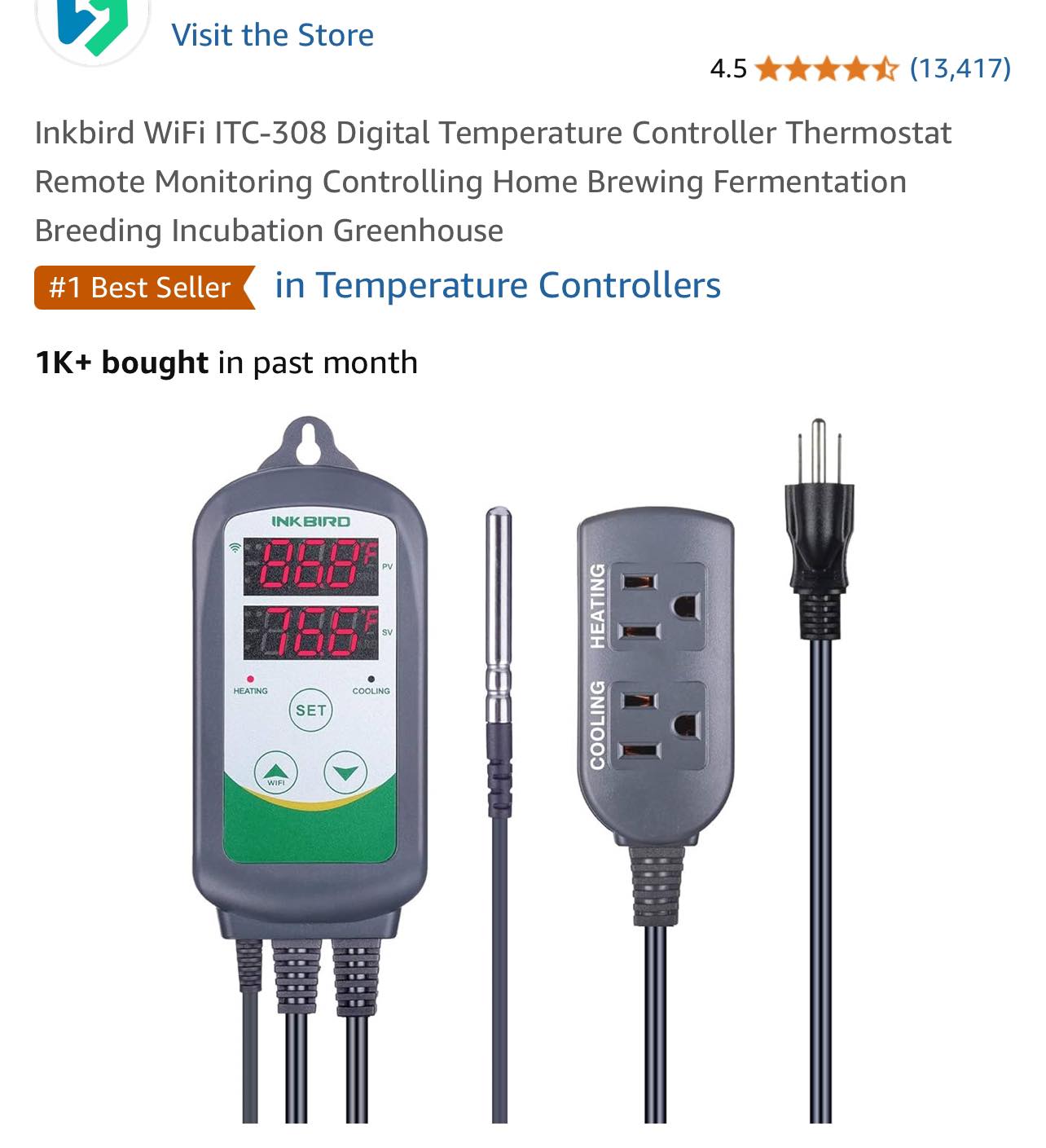 ITC-312 Manual INKBIRD ITC-100VH PID Digital Temperature Controller Kit