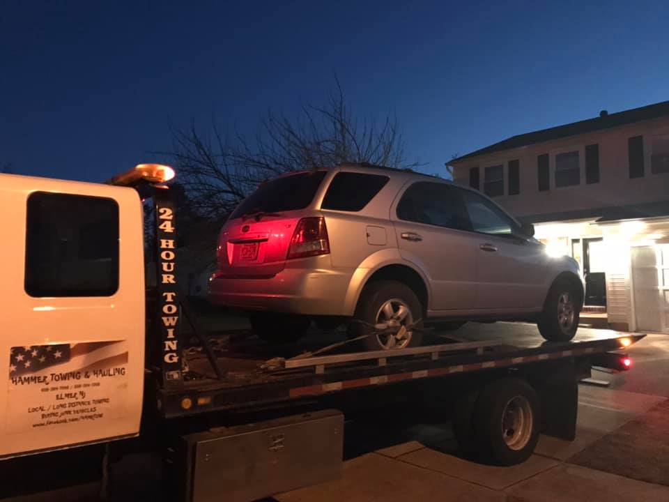 Couple Pep Boys Manny Moe Jack Hammer Towing Hauling