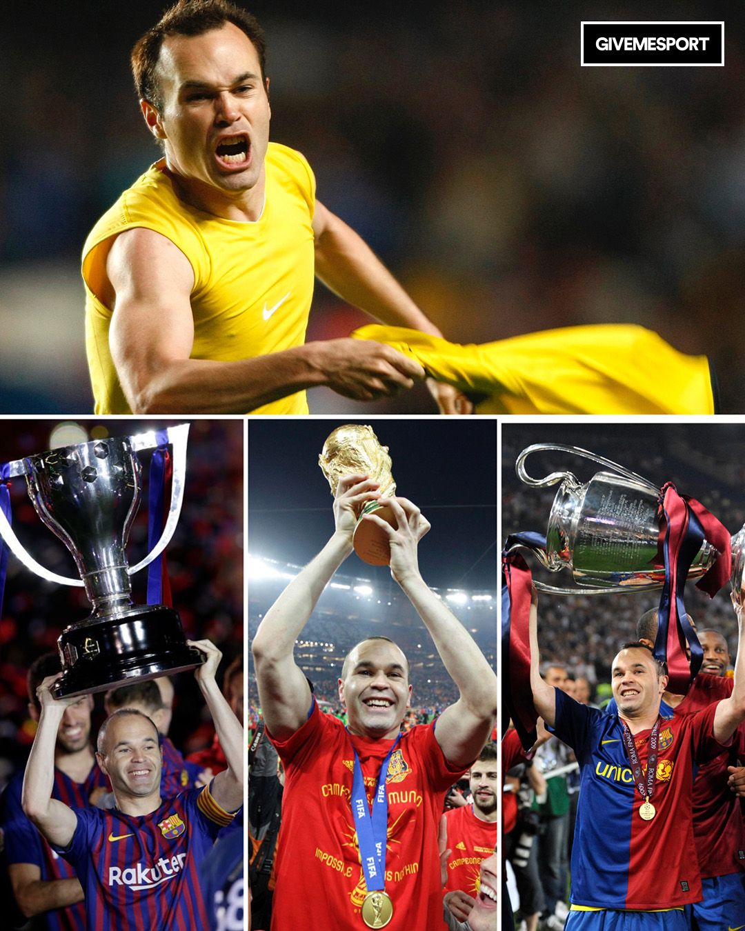 GiveMeSport - Happy 40th birthday to Andres Iniesta - one...