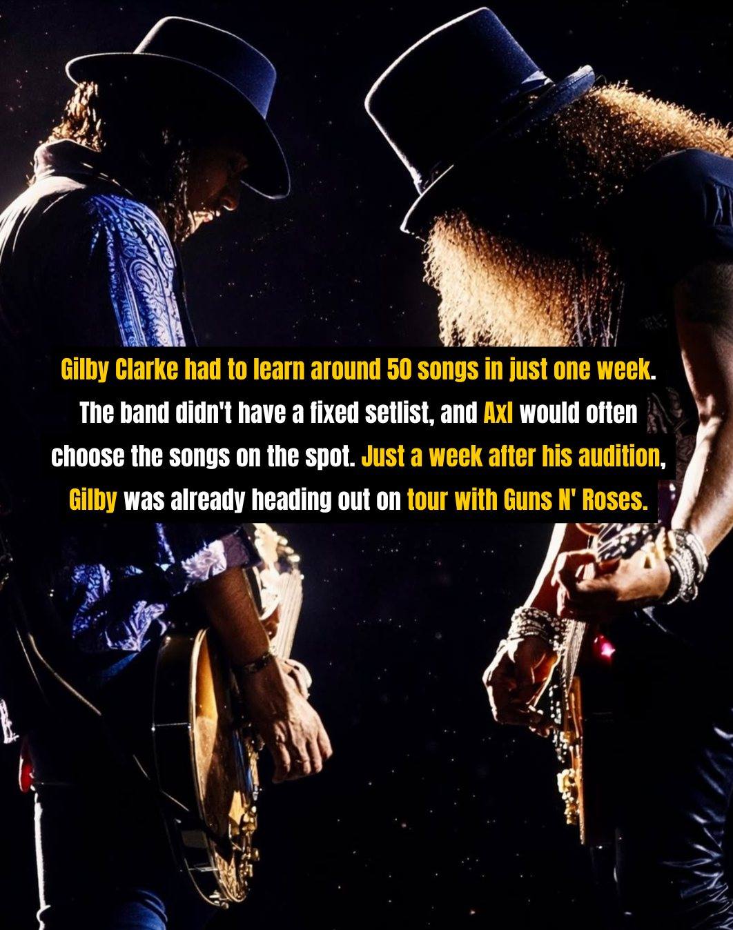 When Izzy Stradlin abruptly quit the band in November 1991, Guns N