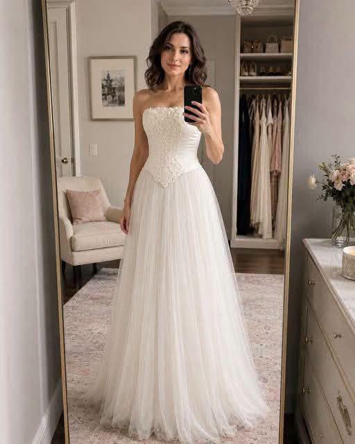 gauze dress women Kyra Midi ~ White christmas_dress Number:9 Well Dressed Lady Beautiful