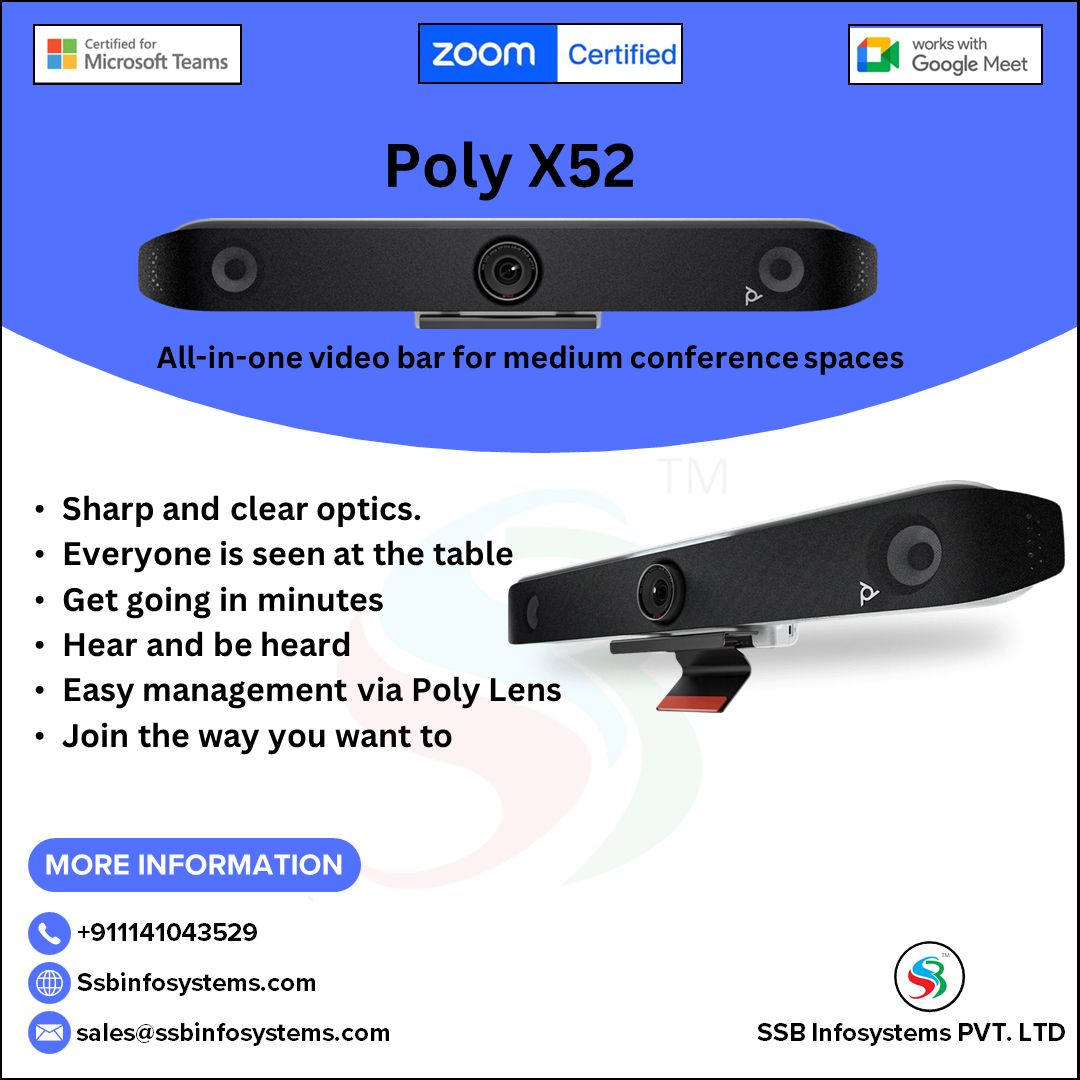 Poly X52 All In One... - SSB Infosystems Private Limited | Facebook