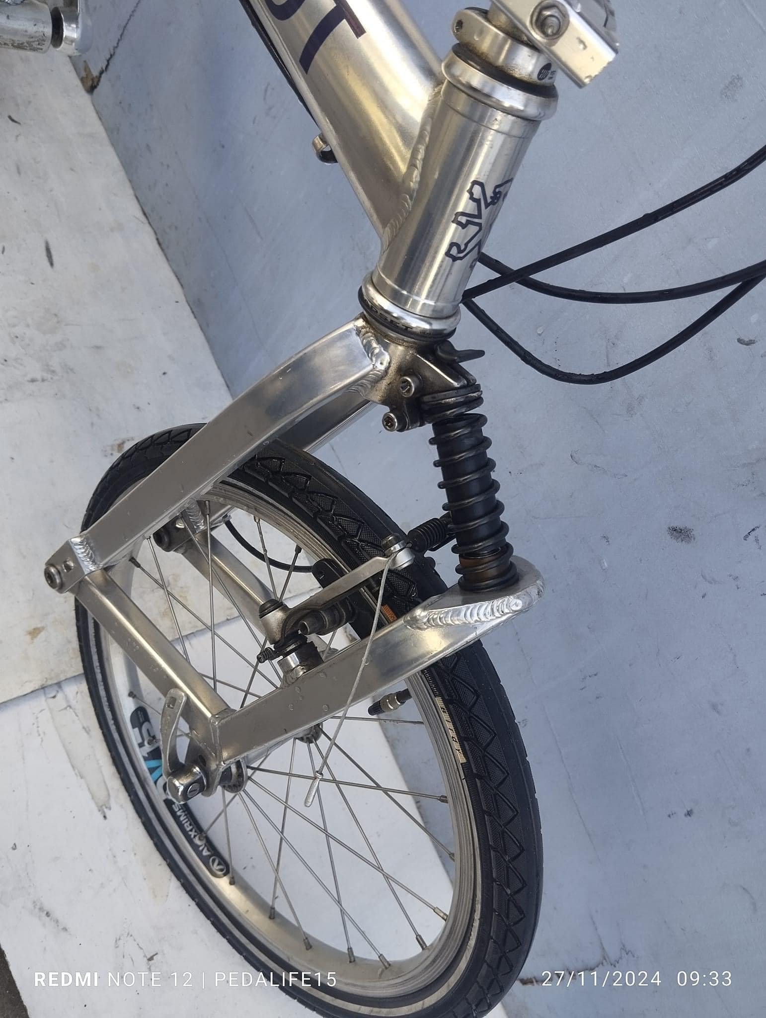 peugeot birdy folding bike good as new