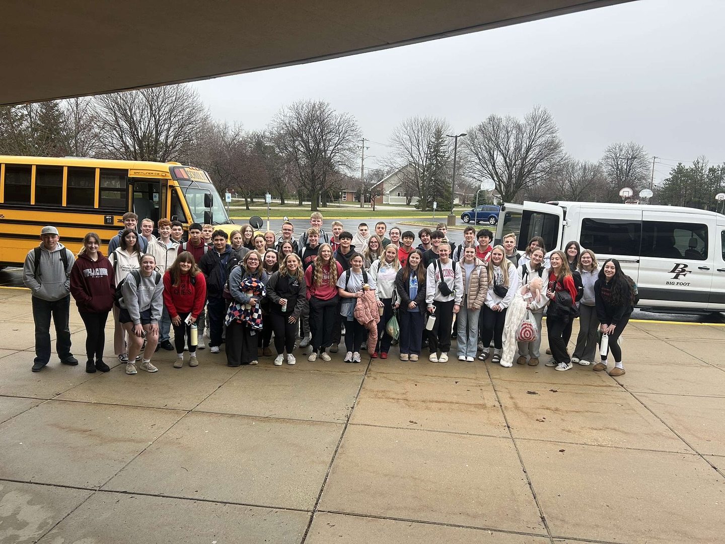 Big Foot FBLA - Day 1 ️// With our bags packed and ready... | Facebook