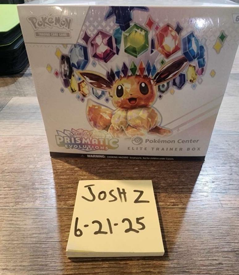 POKEMON PRISMATIC EVOLUTIONS Elite Trainer Box ETB New Sealed $180.01 - PicClick CA
