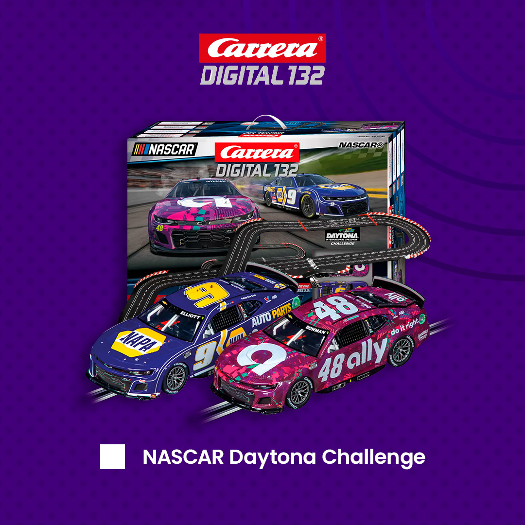 Carrera DIGITAL 132 NASCAR Daytona Challenge Slot Car Set