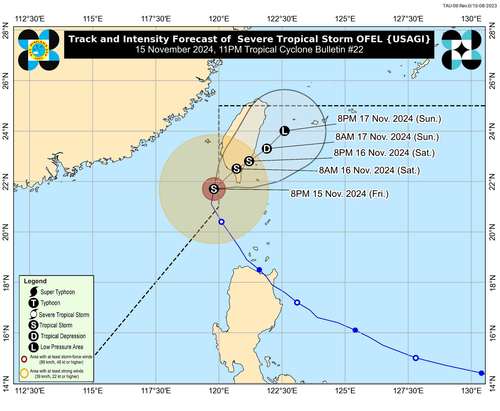 DOST-PAGASA - TROPICAL CYCLONE BULLETIN NR. 22 Tropical... | Facebook