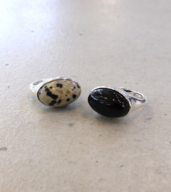 TODAYFUL Gem Stone Ring ¥13,200税込 color: black,mix size:＃11