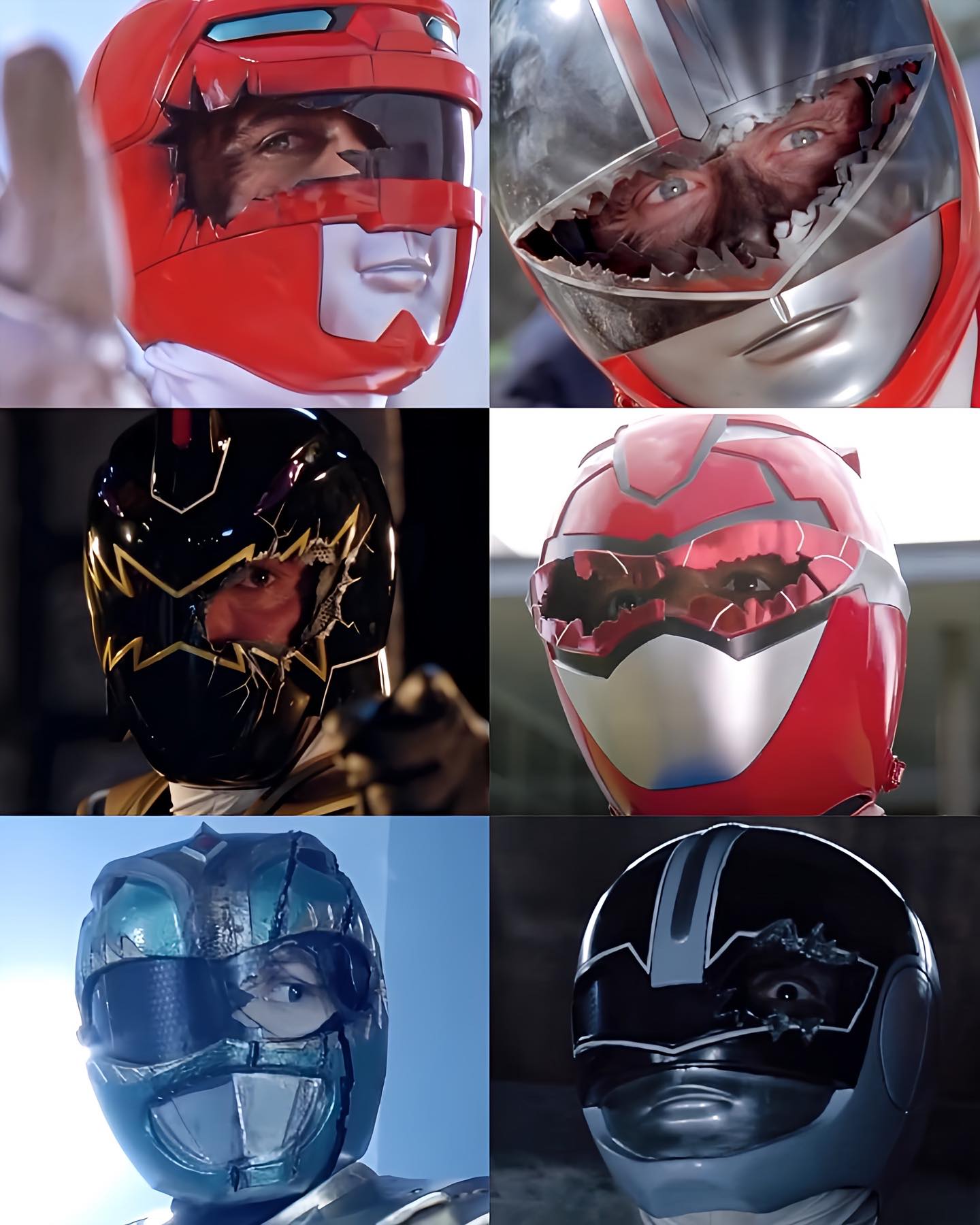 Unworthy - You know sh*t is real when a Power Ranger helmet breaks ...
