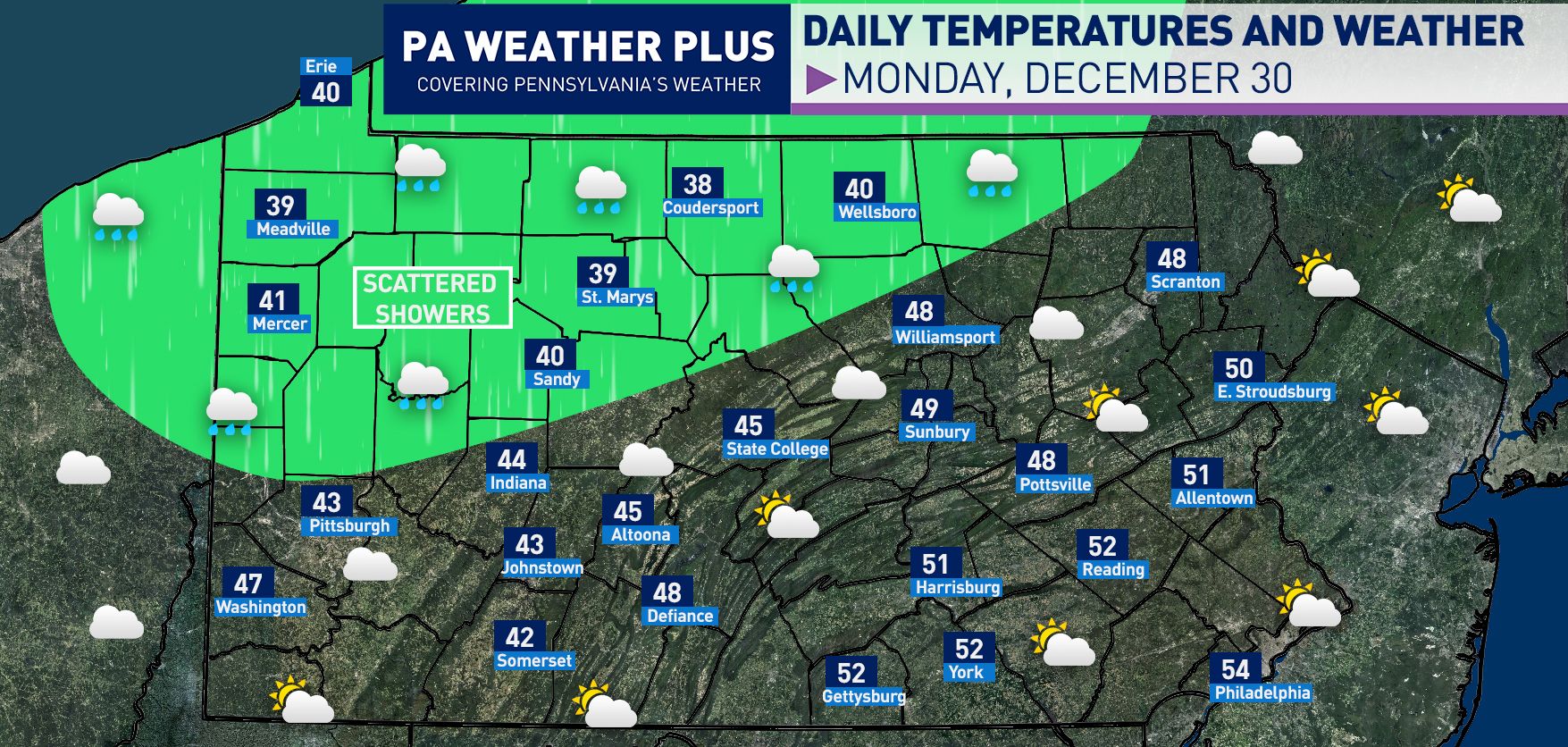 PA Weather Plus, LLC - Good morning, happy Monday! It will be a lot ...