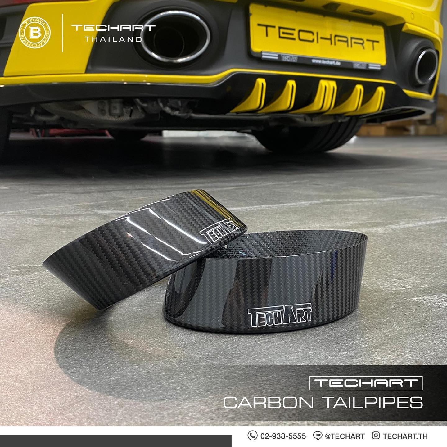 TECHART Carbon Tailpipes... - TECHART THAILAND