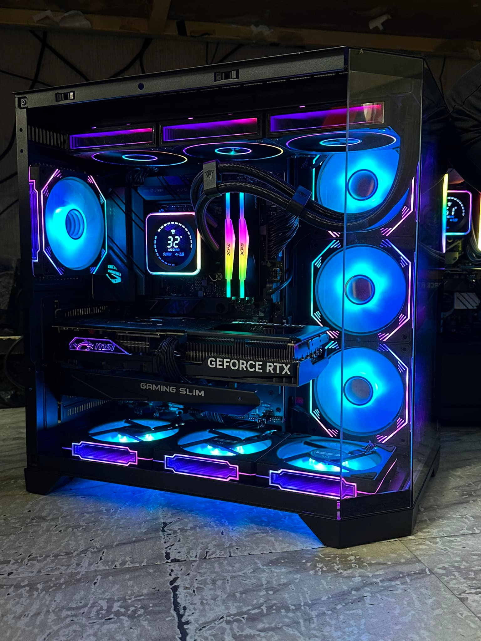 I7 14700F + RTX 4070 SUPER 12GB = 1519$ MB: ASUS ROG STRIX B760-F 