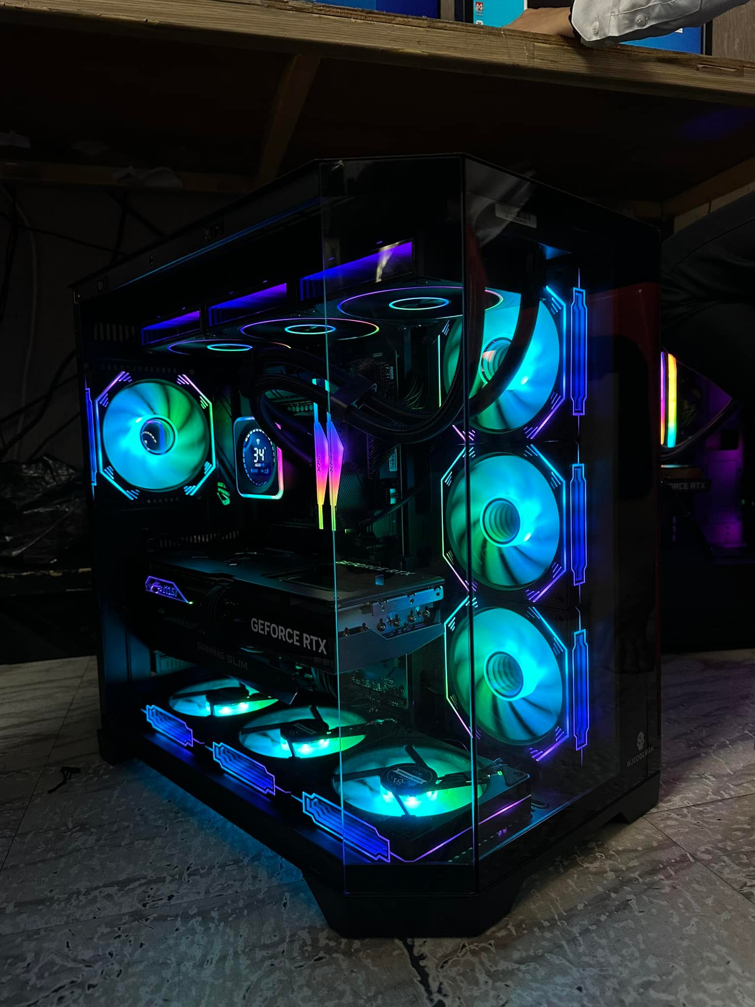 I7 14700F + RTX 4070 SUPER 12GB = 1519$ MB: ASUS ROG STRIX B760-F 