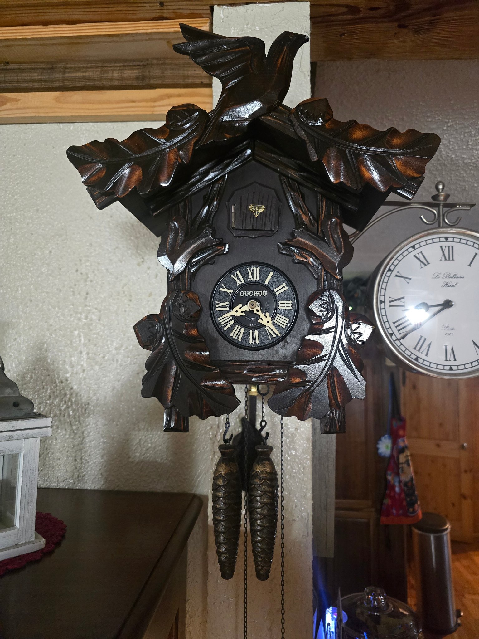 Found this Mi-Ken clock today. My wife had to have it, which is