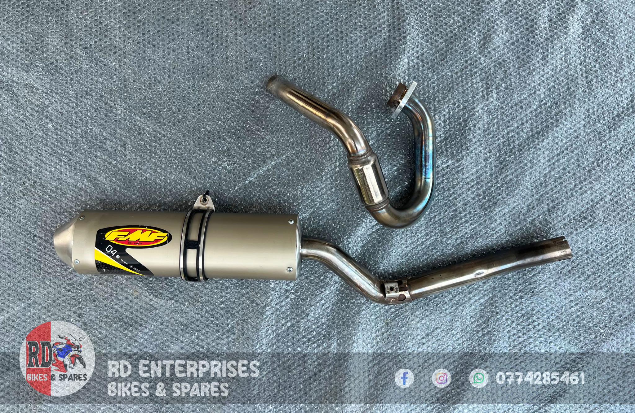 ?DR-Z400? ?Genuine FMF Full System ??? ?FMF Q4 + Power Bomb 