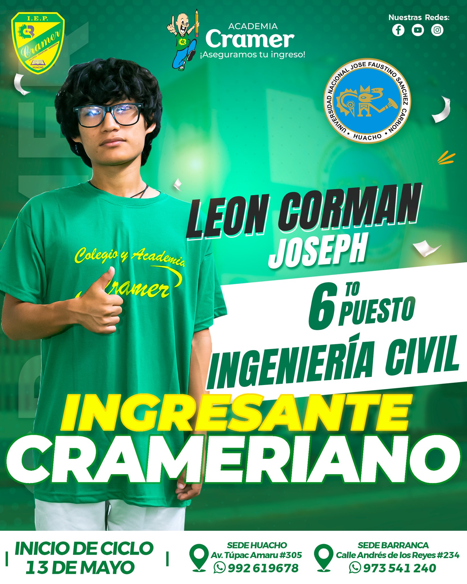 Academia Cramer | Huacho