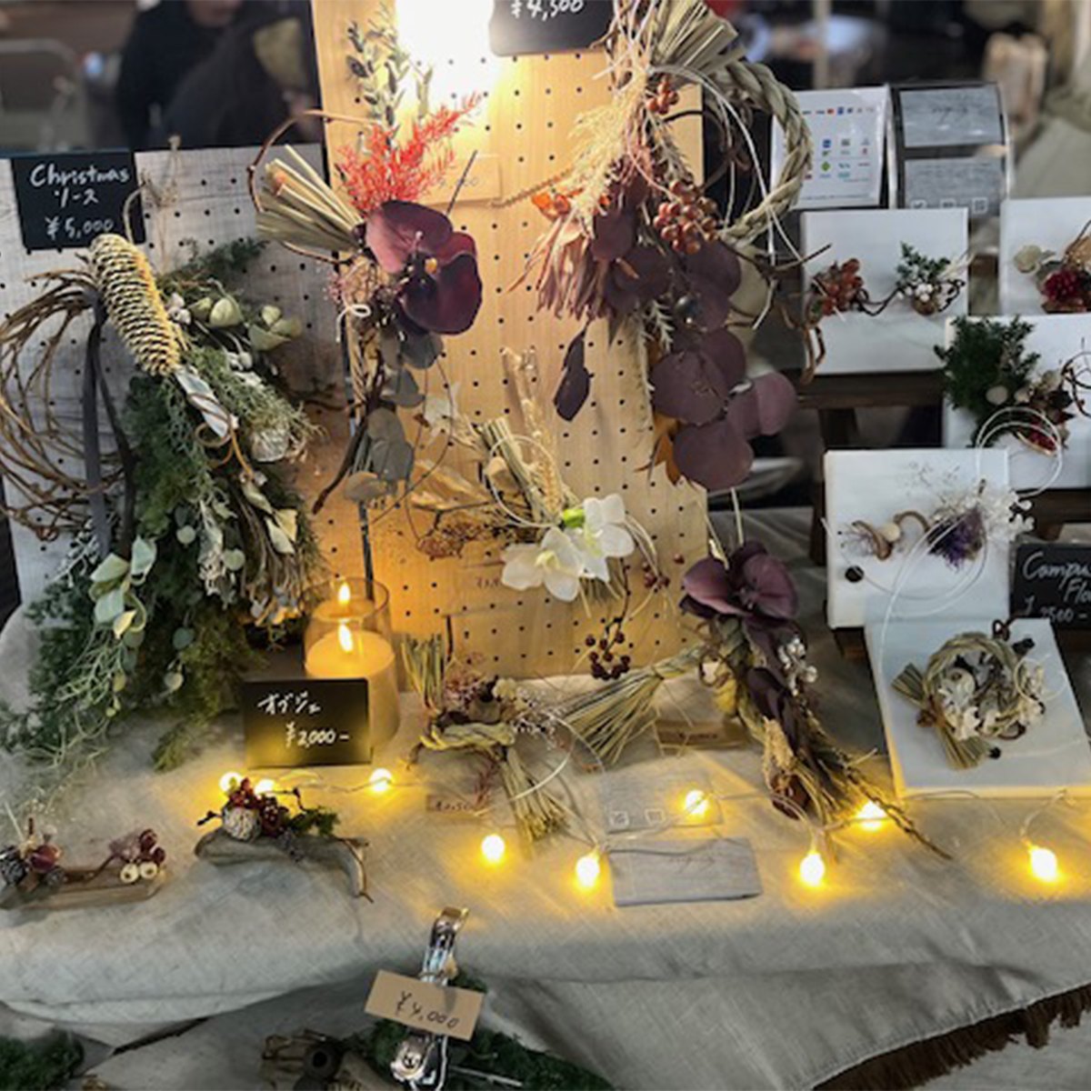 今週末は、2F ルーファ広場でイベントを開催⭐️ ▽ハンドメイド
